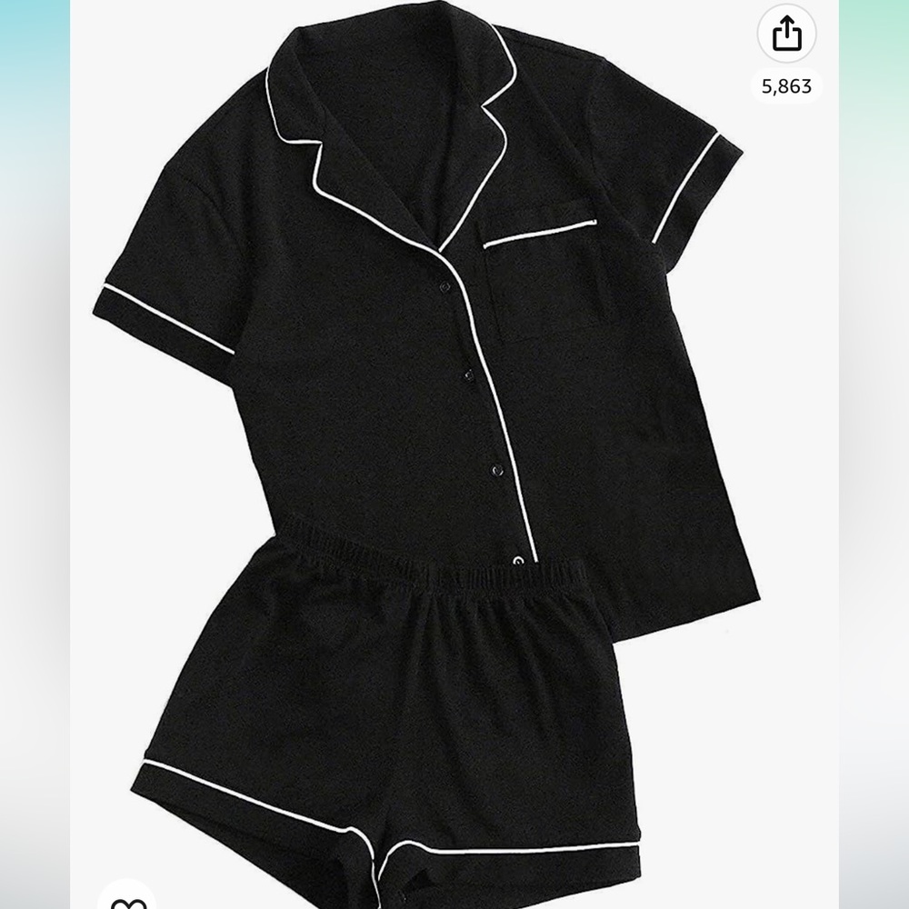 Two Piece Pajama Set - Picture 2 of 3